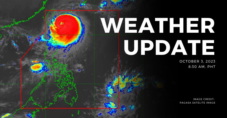 PAGASA: Typhoon ‘JENNY’ Nears Itbayat, Batanes with 150 km/h Winds