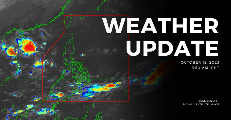 PAGASA: Low Pressure Area Approaches Puerto Princesa, Palawan