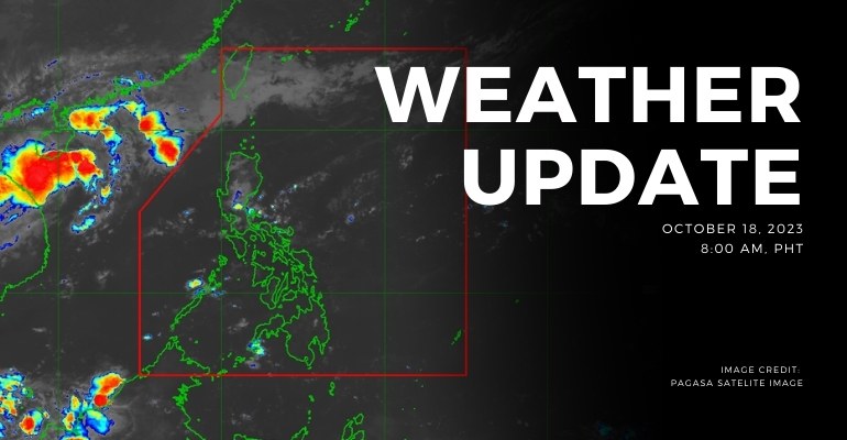 PAGASA: Northern Luzon Under North Easterly Wind Flow Influence
