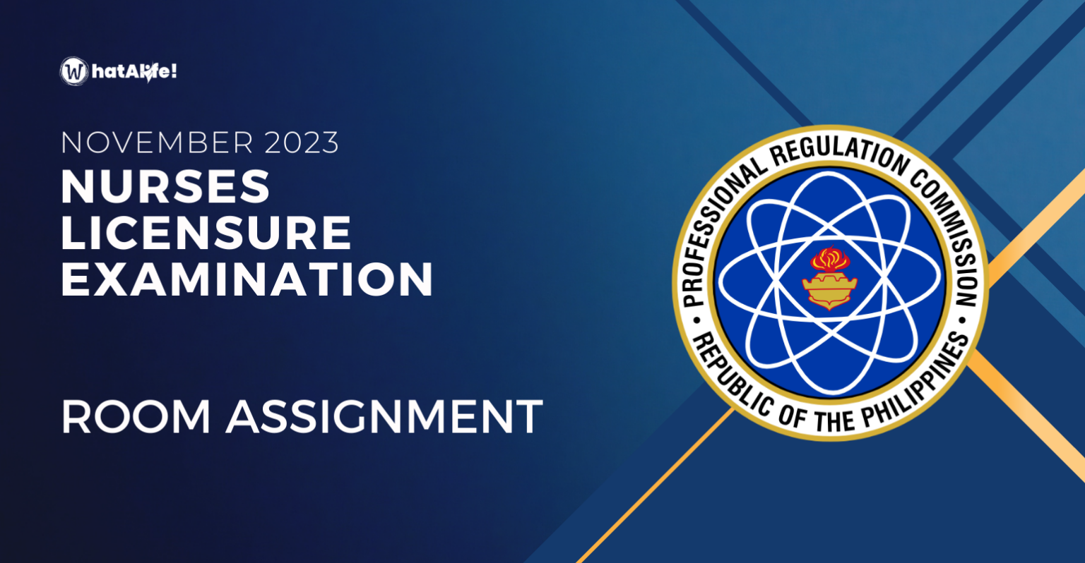 room assignment for nursing board exam 2023