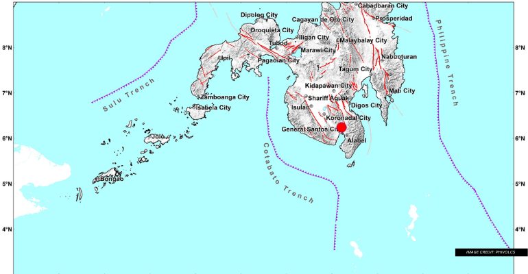 7 2 magnitude earthquake strikes davao occidental