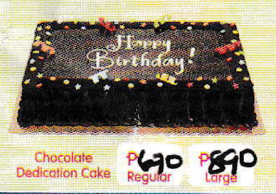 Jollibee party package 5: Jollibee Party Cake
