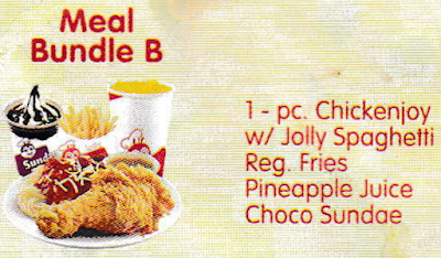 Jollibee Party Food Package 2: Meal Bundle b