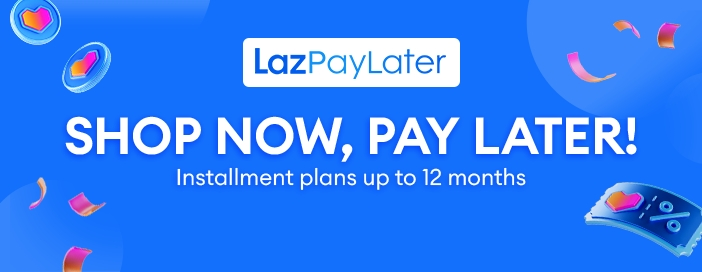 LazpayLater - 1st way to avail installment in Lazada without a credit card.