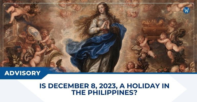 is december 8 2023 a holiday in the philippines