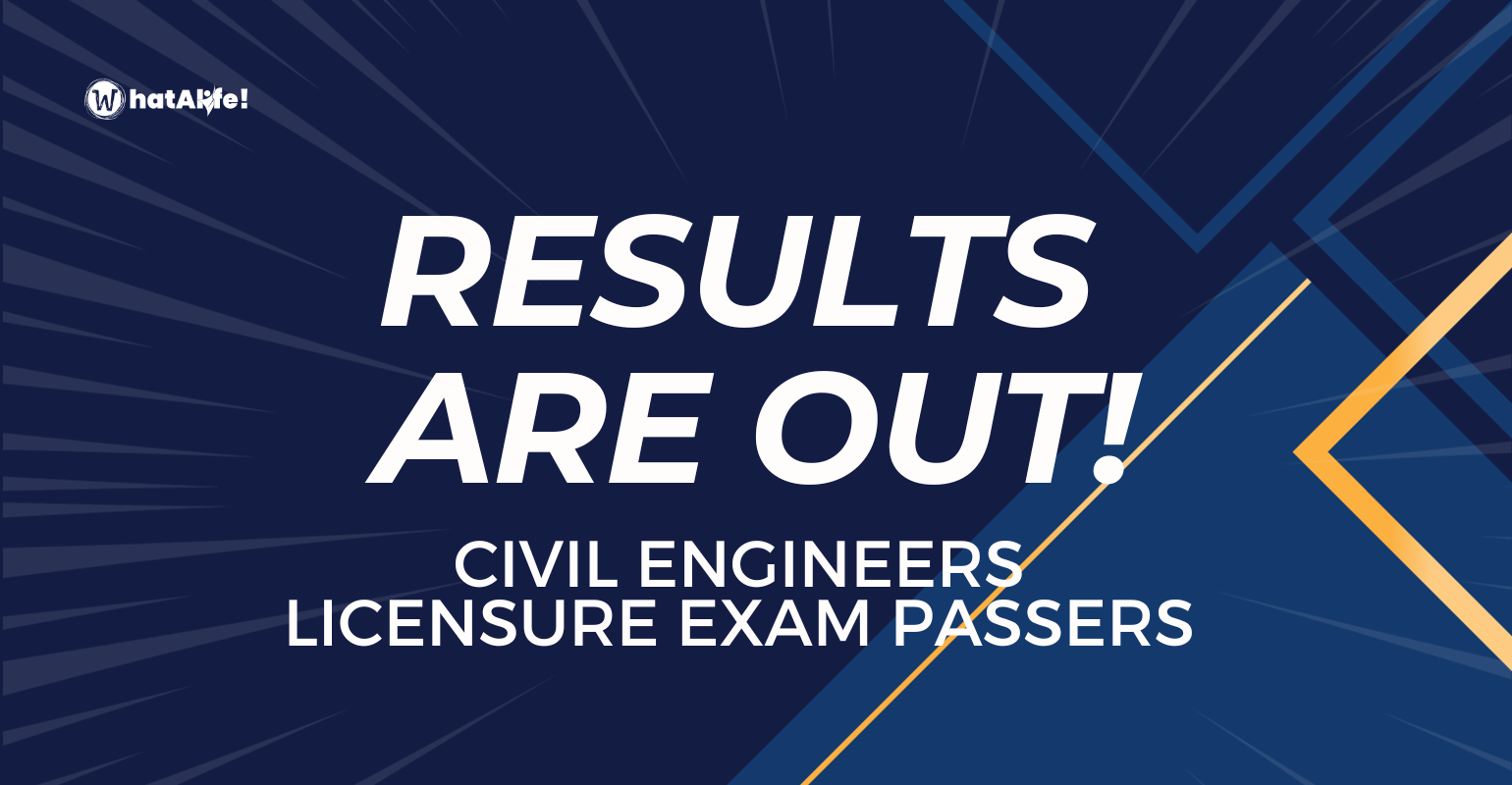List of Passers – November 2023 Civil Engineers Exam Results