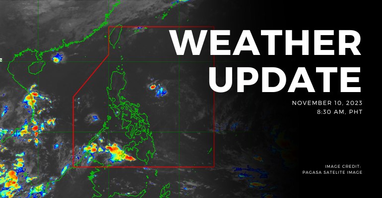 PAGASA: Easterlies affect Southern Luzon, Visayas, and Mindanao