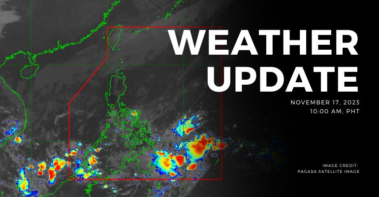 PAGASA: Shear Line affects Eastern Visayas, Northeast Monsoon affects Luzon