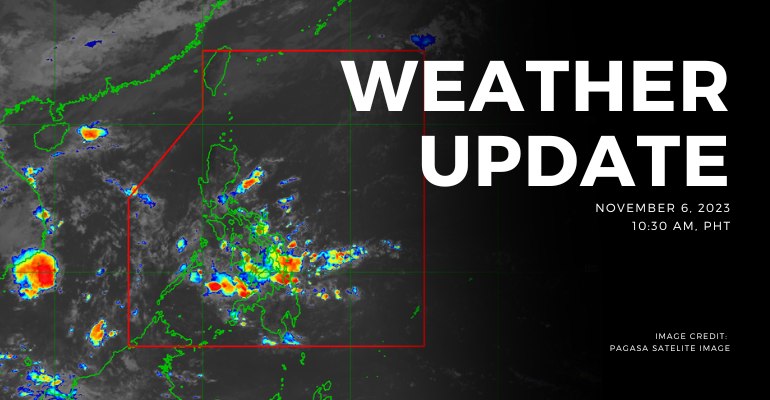 PAGASA: Easterlies affecting Palawan, Visayas, and Mindanao