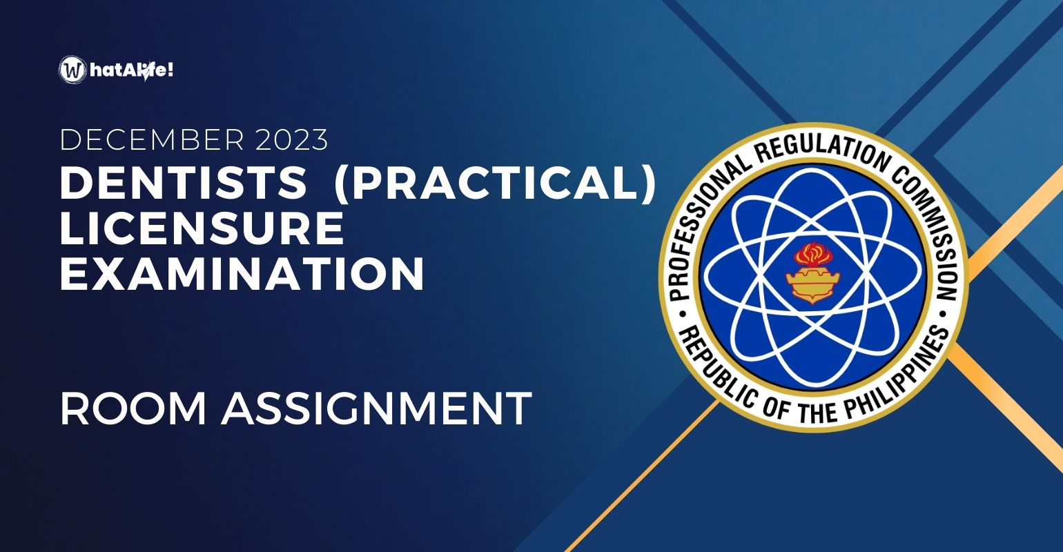 Room Assignment — January 2024 Dentist (Practical) Licensure Exam
