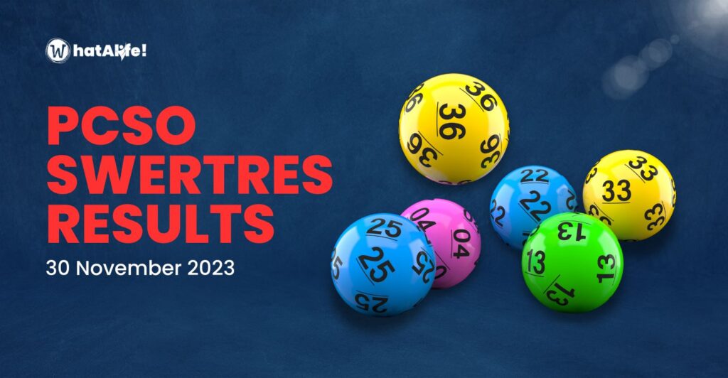 swertres results november 30 2023 thursday