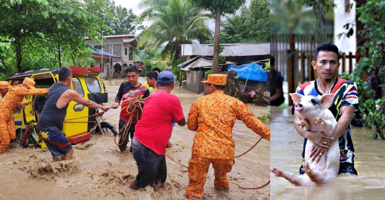 82000 individuals evacuate in mindanao caused by kabayan