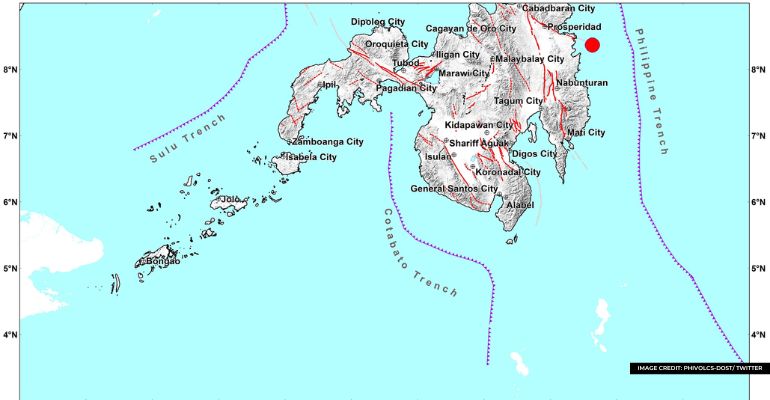 consecutive earthquakes occur in mindanao