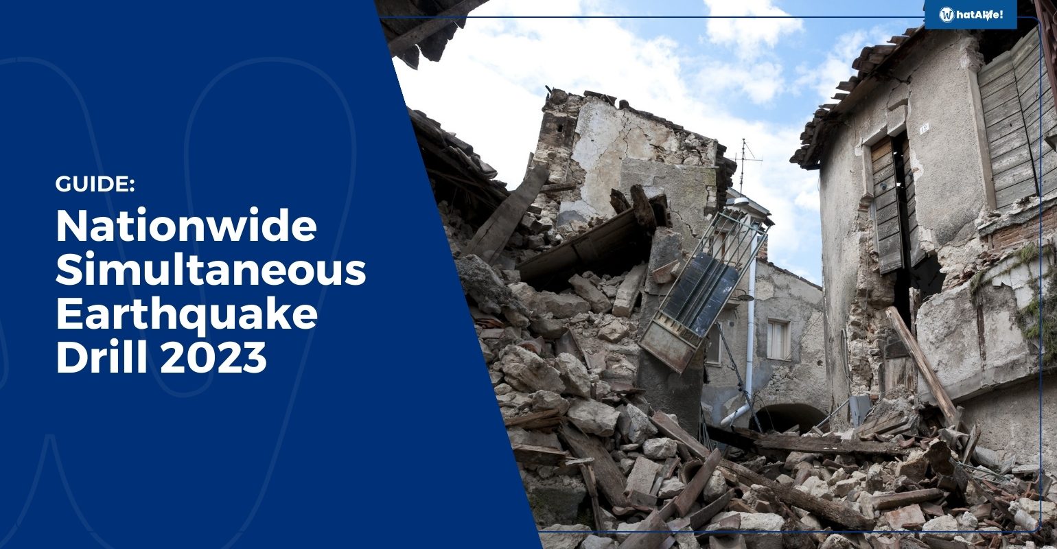 guide nationwide simultaneous earthquake drill 2023