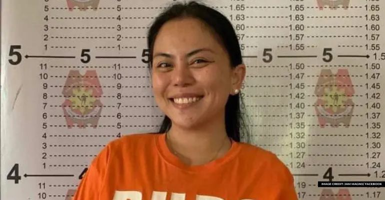Jam Magno surrenders herself to authorities
