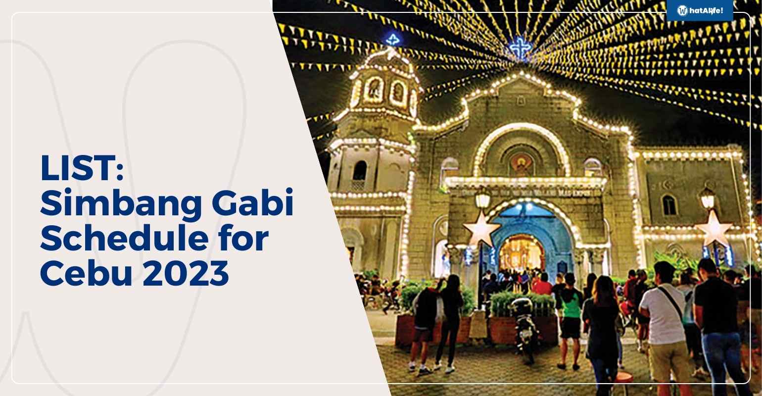 LIST: Simbang Gabi Schedule for Cebu 2023
