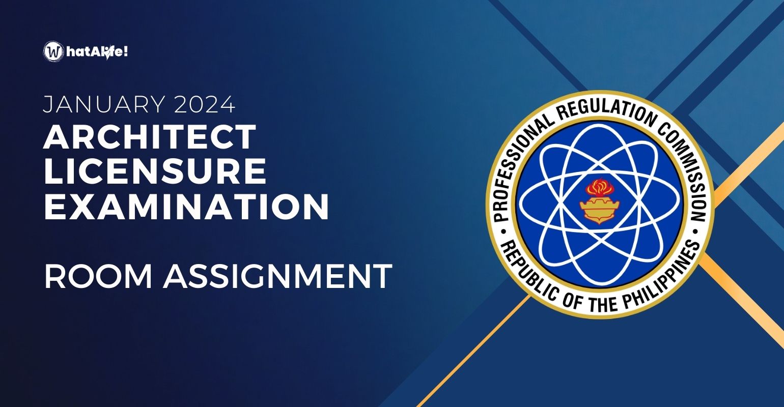 Room Assignment — January 2024 Architect Licensure Exam