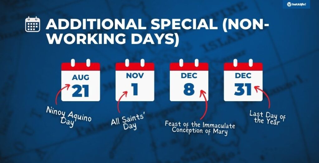 Additional Special (Non-Working Days) in the Philippines