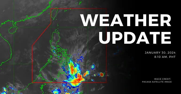cloudy skies with rains will prevail across the philippines
