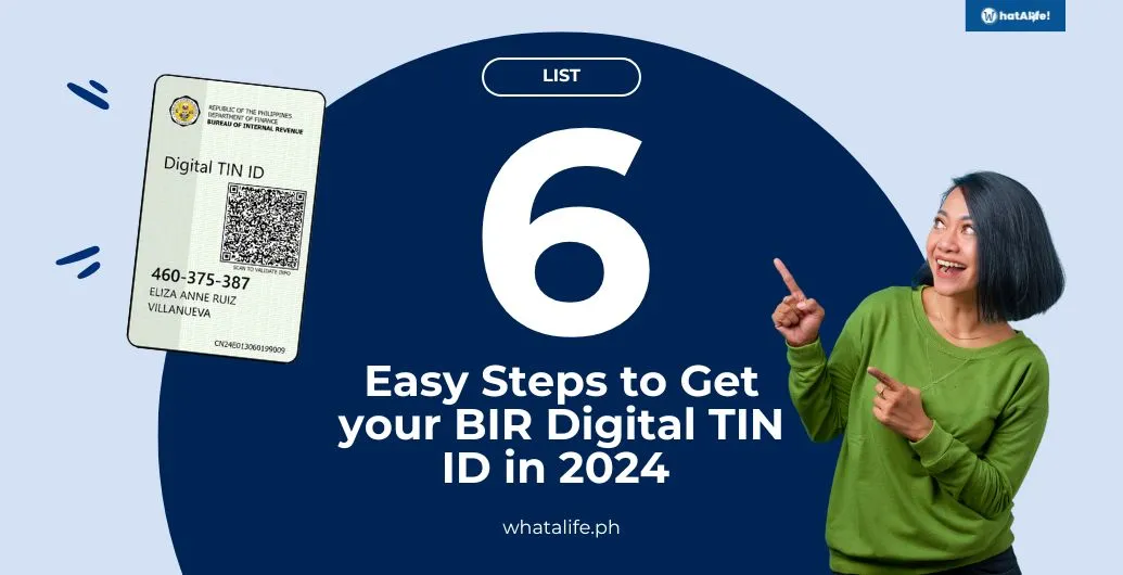 6 Easy Steps to Get your BIR Digital TIN ID in 2024 (Existing & New Applicants)