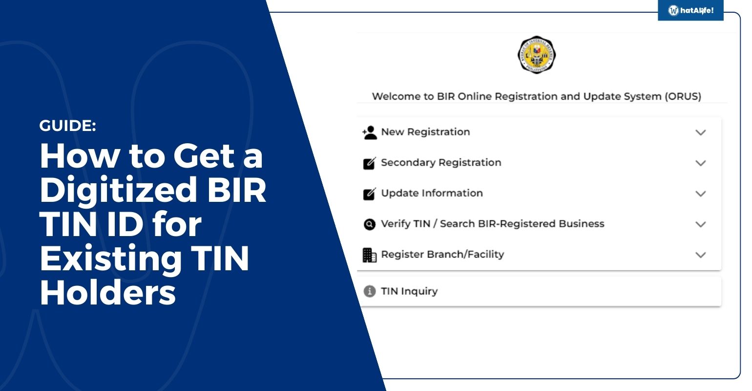 guide how to get a digitized bir tin id for existing tin holders