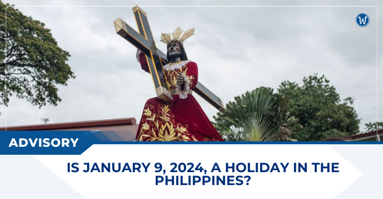 Is January 9, 2024, a holiday in the Philippines?