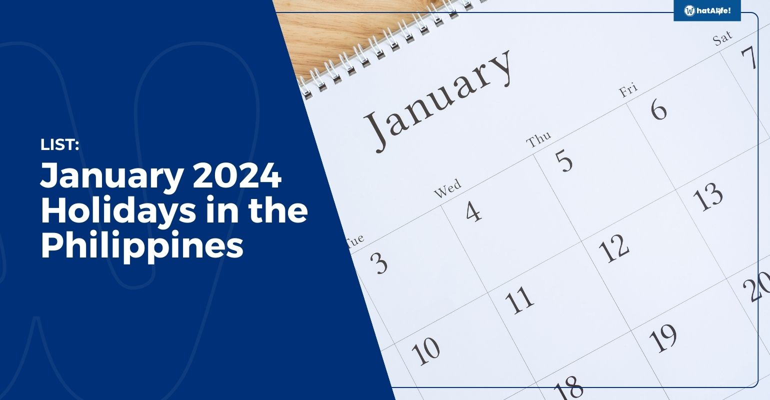 LIST: January 2024 Holidays in the Philippines