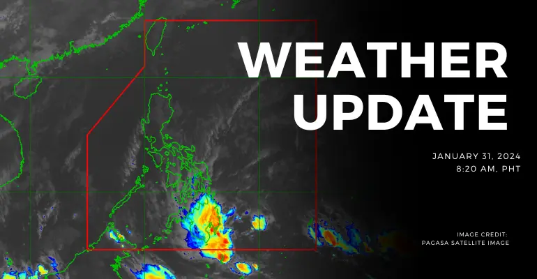 pagasa forecasts rain showers and thunderstorms across the country
