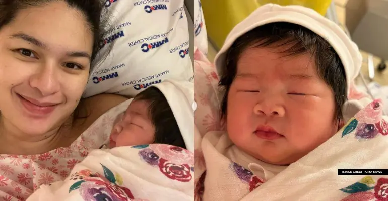 pauleen luna welcomes second child mochi with husband vic sotto