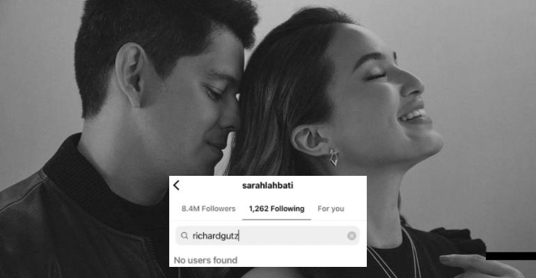 richard gutierrez and sarah labhati unfollow each other on instagram