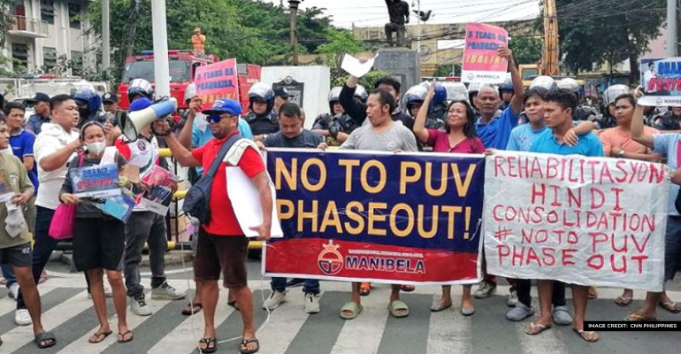 Transport group ‘Manibela’ to stage protest against PUV Modernization Program