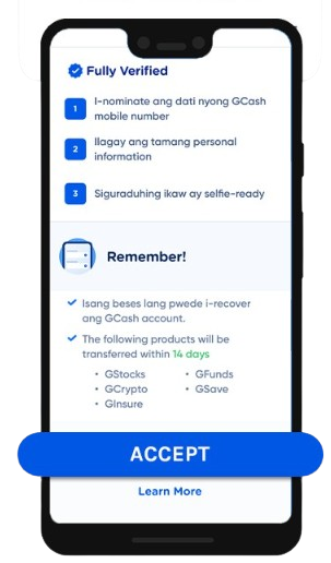 step 4 how to change your number in gcash
