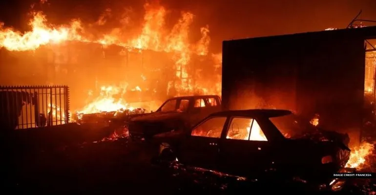 Devastating wildfires sweep across Central and Southern Chile