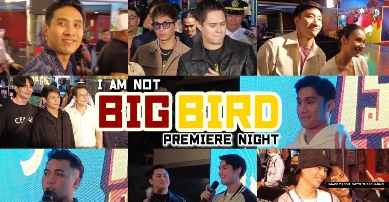 Enrique gil shines at the big bird movie premiere in SM megamall