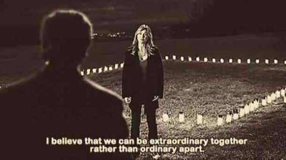 “I believe that we can be extraordinary together, rather than ordinary apart.” – Meredith Grey, Grey’s Anatomy