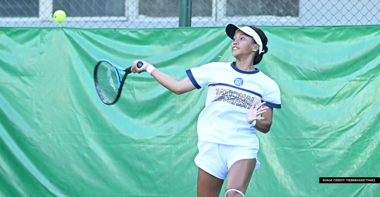 NU secures 3rd  win in UAAP women’s tennis