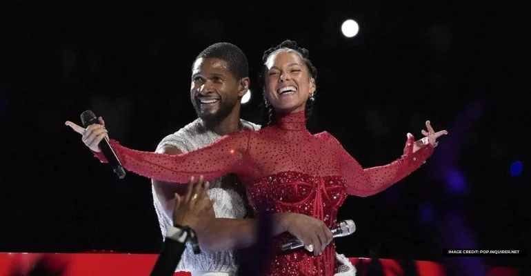 Usher and Alicia Keys electrifies Super Bowl Halftime Show 2024