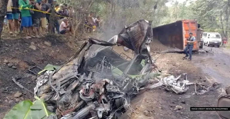 17 dead in Cotabato dump truck van collision
