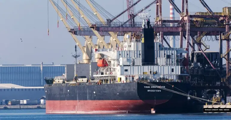At least 2 killed on shipping vessel in first fatal Houthi attack since start of Israel Hamas waR