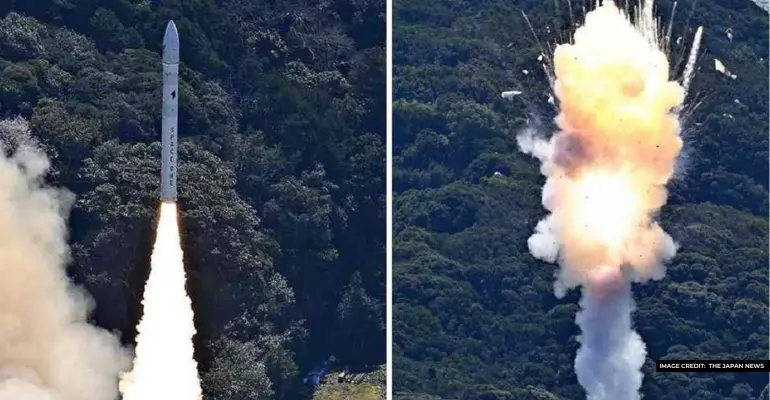 Private rocket in Japan explodes following launch
