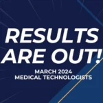 list of passers march 2024 medical technologists exam results