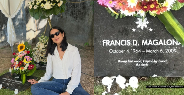 Maxene Magalona pays tribute to late father Francis M on 15th death anniversary