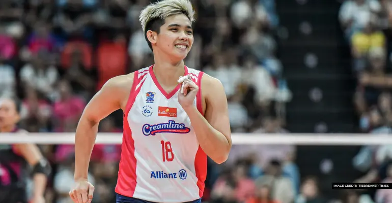 Tots Carlos powers Creamline to victory with career-high 31 points