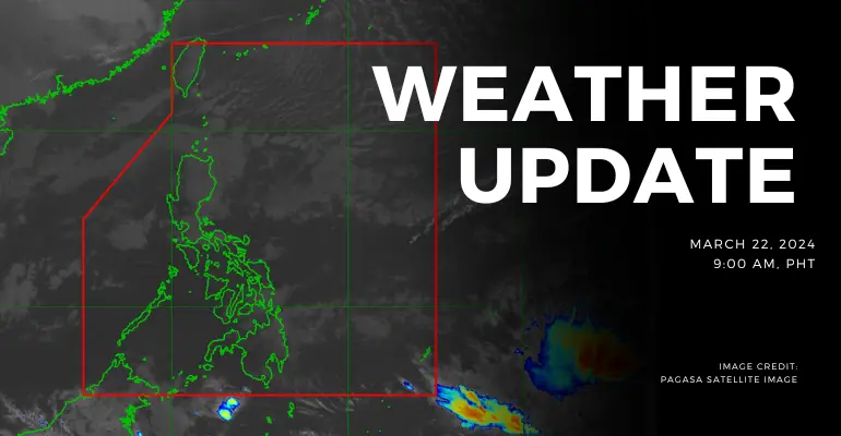 PAGASA: Northeast Monsoon in extreme Northern Luzon, Easterlies prevail across the country