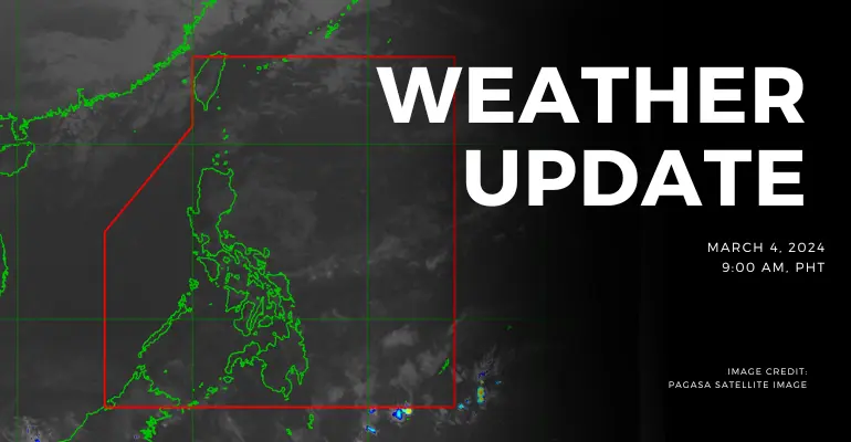 PAGASA: Northeast Monsoon hits extreme Northern Luzon