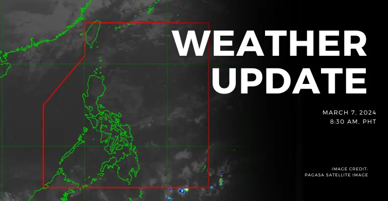 PAGASA: Easterlies bring rain across the country