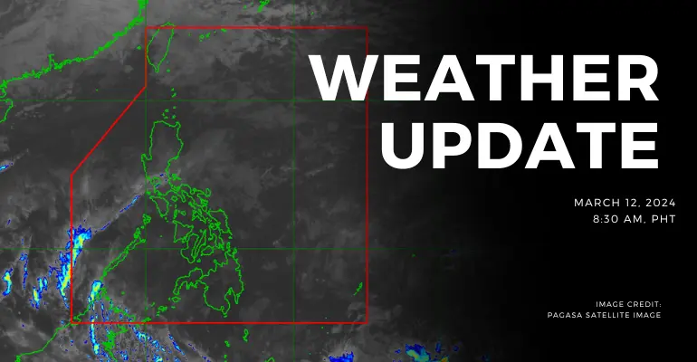 PAGASA: Cloudy skies and scattered rain expected across the country