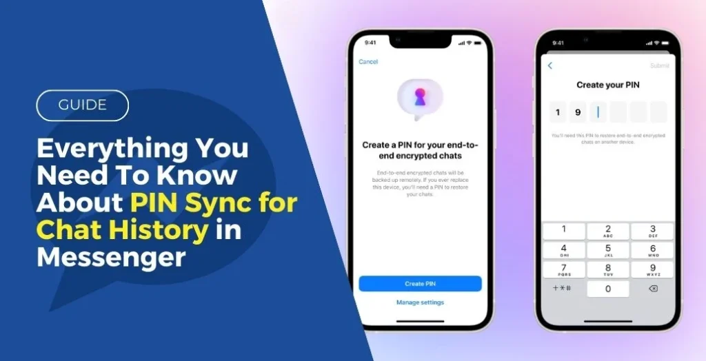 everything you need to know about pin sync for chat history in messenger