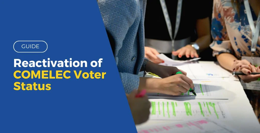 Guide: Reactivation of COMELEC Voter Status