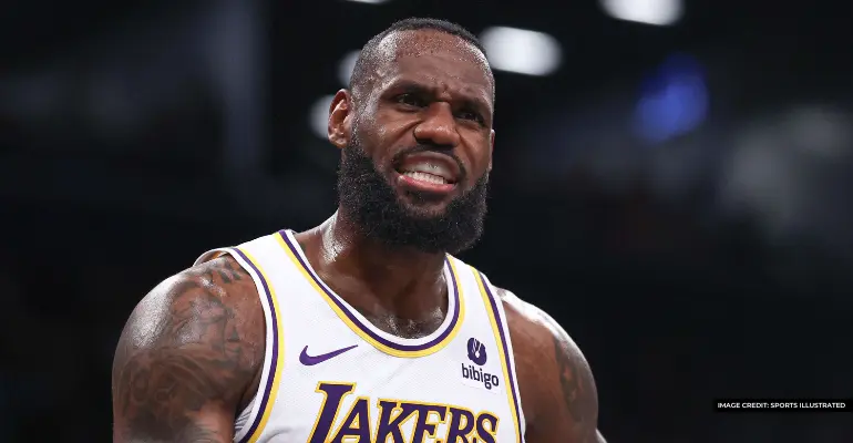 LeBron James questionable for upcoming game due to injury status
